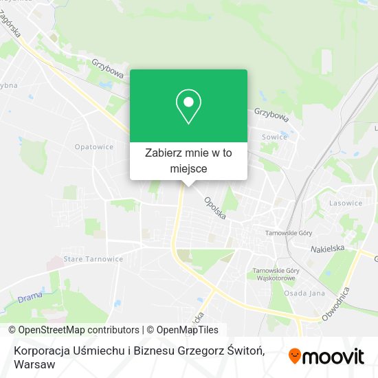 Mapa Korporacja Uśmiechu i Biznesu Grzegorz Świtoń