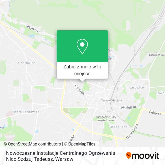 Mapa Nowoczesne Instalacje Centralnego Ogrzewania Nico Szdzuj Tadeusz