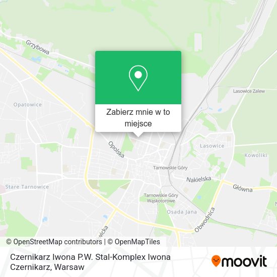 Mapa Czernikarz Iwona P.W. Stal-Komplex Iwona Czernikarz