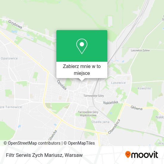 Mapa Filtr Serwis Zych Mariusz