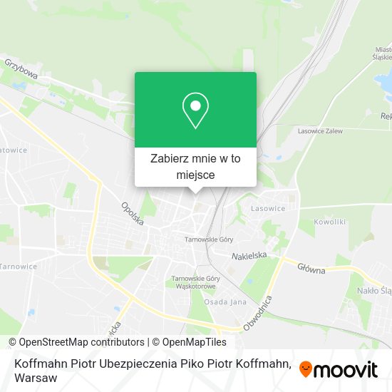 Mapa Koffmahn Piotr Ubezpieczenia Piko Piotr Koffmahn