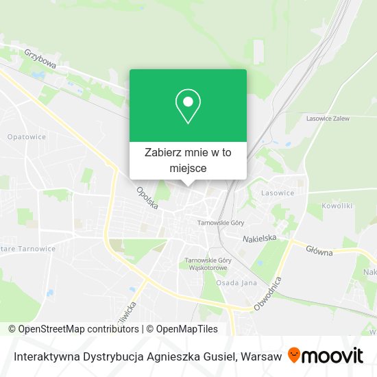 Mapa Interaktywna Dystrybucja Agnieszka Gusiel