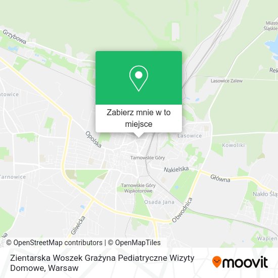 Mapa Zientarska Woszek Grażyna Pediatryczne Wizyty Domowe