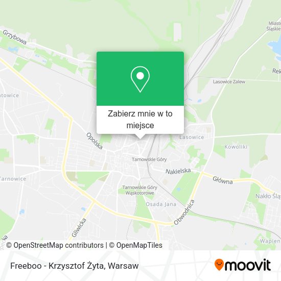 Mapa Freeboo - Krzysztof Żyta