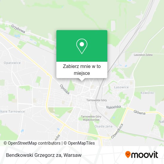 Mapa Bendkowski Grzegorz za