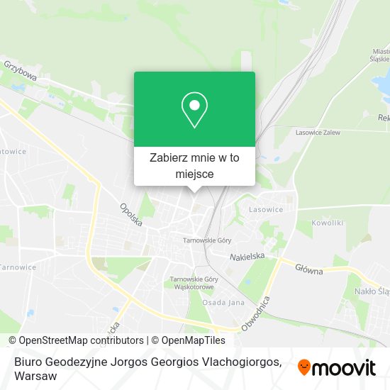 Mapa Biuro Geodezyjne Jorgos Georgios Vlachogiorgos