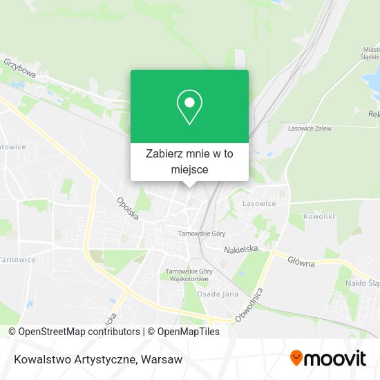 Mapa Kowalstwo Artystyczne