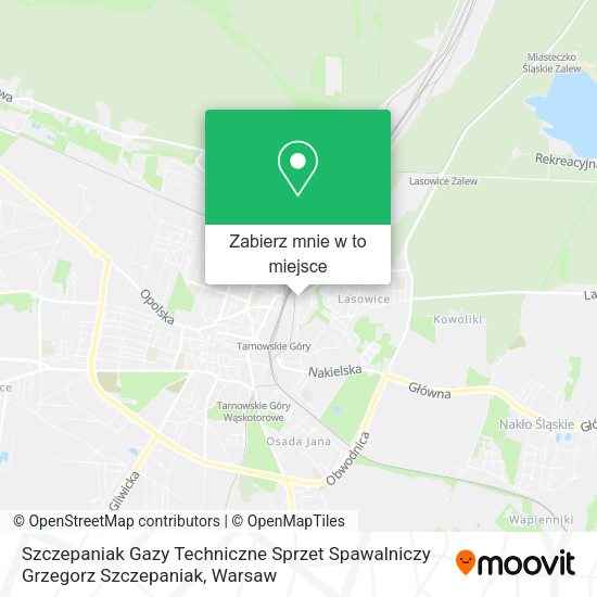 Mapa Szczepaniak Gazy Techniczne Sprzet Spawalniczy Grzegorz Szczepaniak