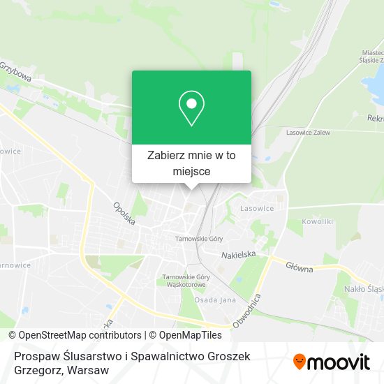 Mapa Prospaw Ślusarstwo i Spawalnictwo Groszek Grzegorz