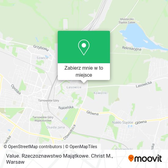 Mapa Value. Rzeczoznawstwo Majątkowe. Christ M.