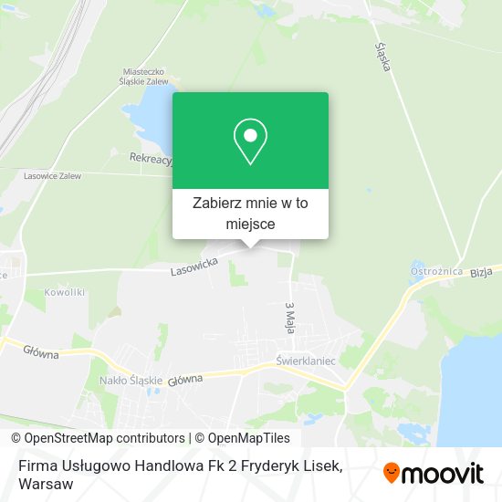 Mapa Firma Usługowo Handlowa Fk 2 Fryderyk Lisek