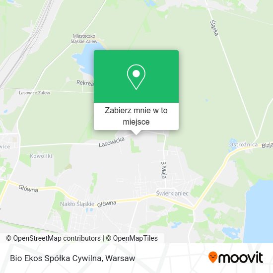 Mapa Bio Ekos Spółka Cywilna