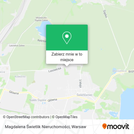 Mapa Magdalena Świetlik Nieruchomości