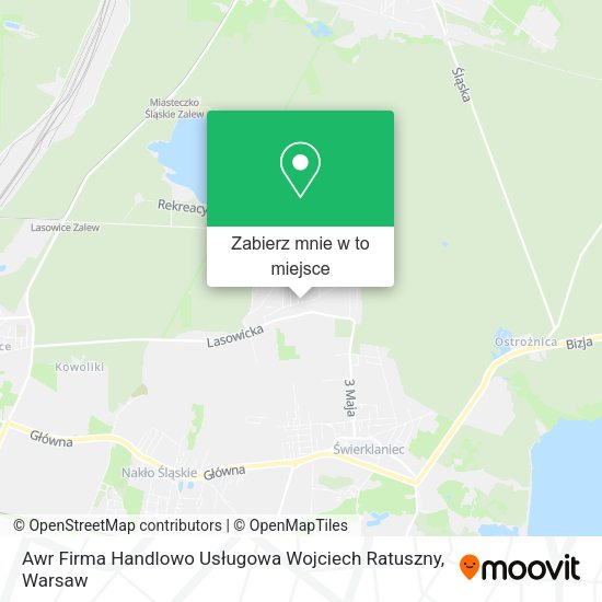 Mapa Awr Firma Handlowo Usługowa Wojciech Ratuszny