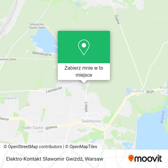 Mapa Elektro-Kontakt Sławomir Gwiżdż