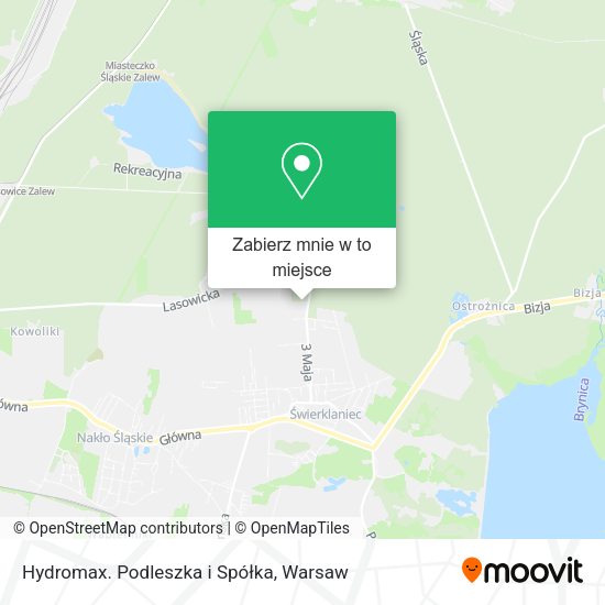 Mapa Hydromax. Podleszka i Spółka