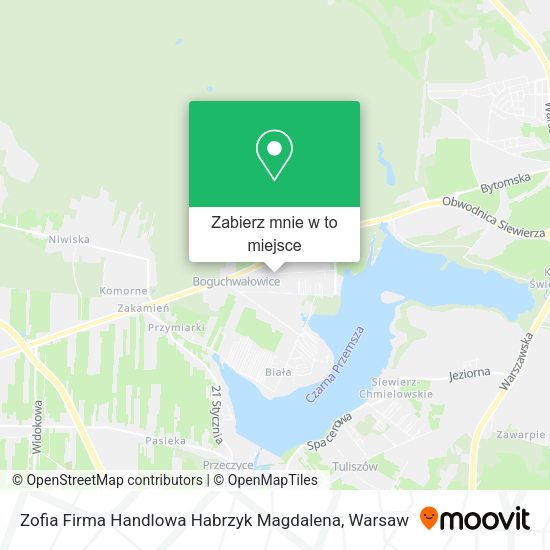 Mapa Zofia Firma Handlowa Habrzyk Magdalena