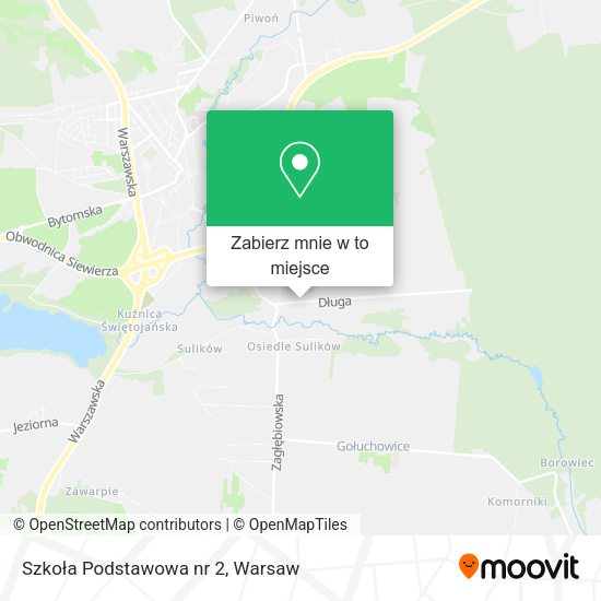 Mapa Szkoła Podstawowa nr 2