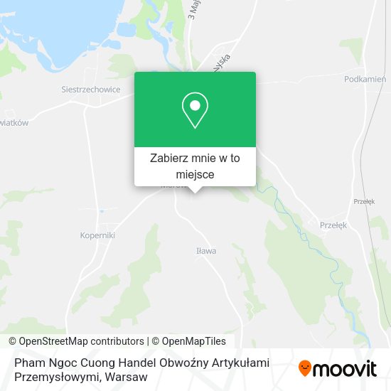 Mapa Pham Ngoc Cuong Handel Obwoźny Artykułami Przemysłowymi