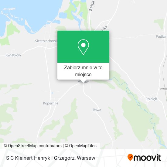 Mapa S C Kleinert Henryk i Grzegorz