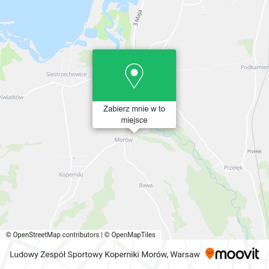 Mapa Ludowy Zespół Sportowy Koperniki Morów