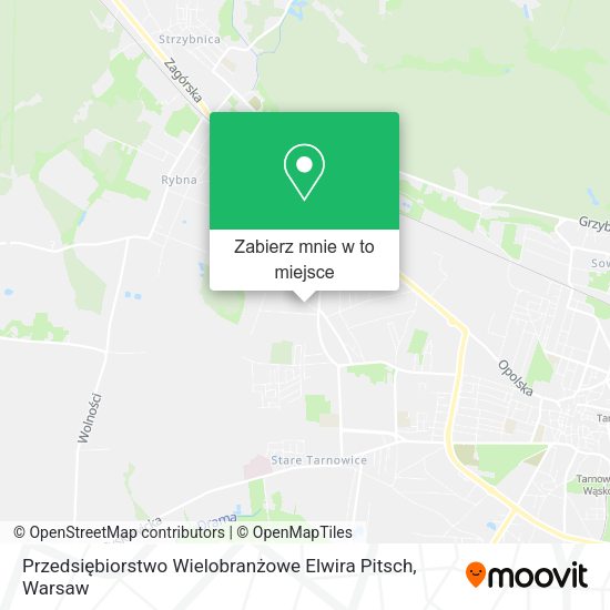 Mapa Przedsiębiorstwo Wielobranżowe Elwira Pitsch