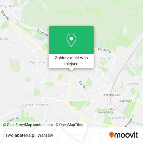 Mapa Twojabateria.pl