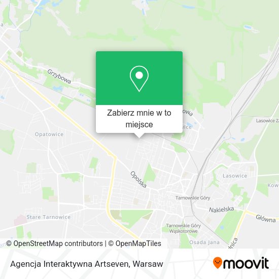 Mapa Agencja Interaktywna Artseven