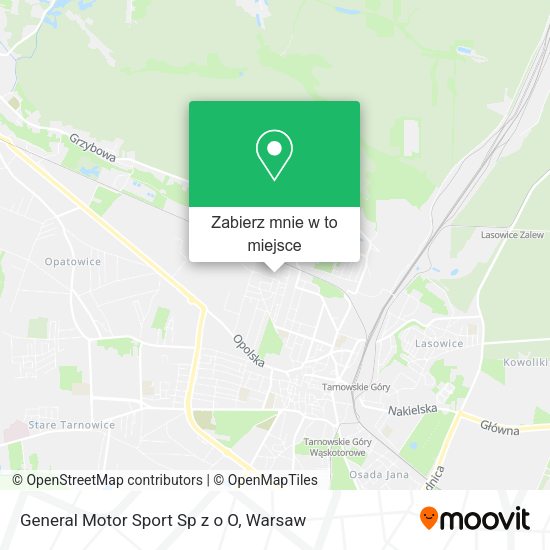 Mapa General Motor Sport Sp z o O