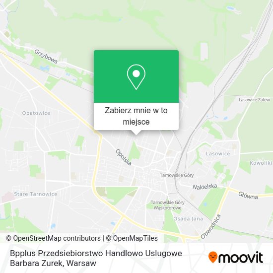 Mapa Bpplus Przedsiebiorstwo Handlowo Uslugowe Barbara Zurek