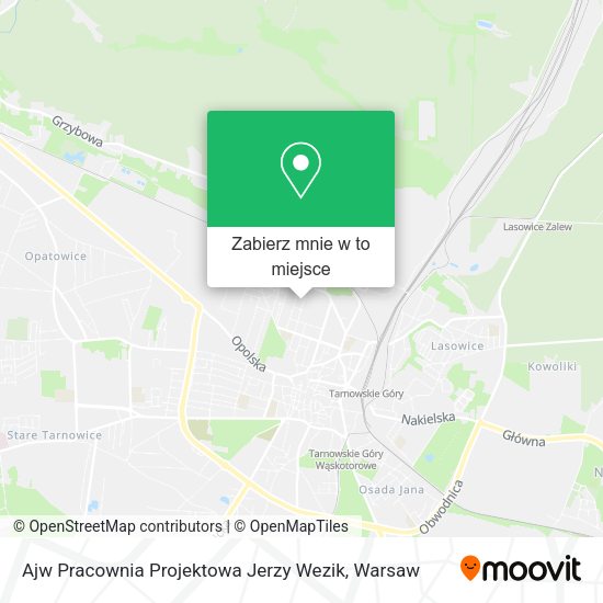 Mapa Ajw Pracownia Projektowa Jerzy Wezik