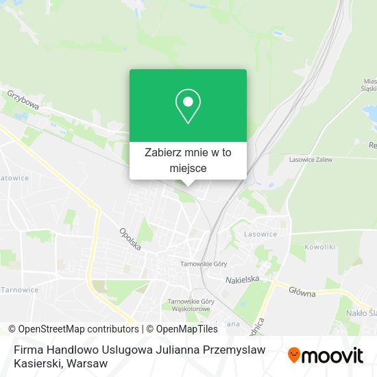 Mapa Firma Handlowo Uslugowa Julianna Przemyslaw Kasierski