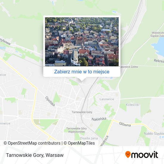 Mapa Tarnowskie Gory