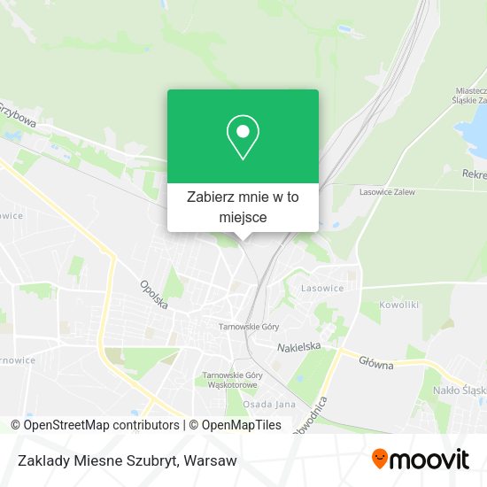 Mapa Zaklady Miesne Szubryt