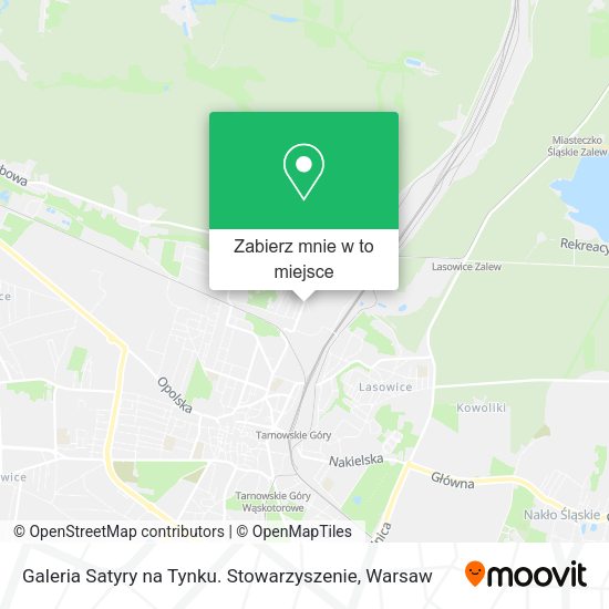 Mapa Galeria Satyry na Tynku. Stowarzyszenie