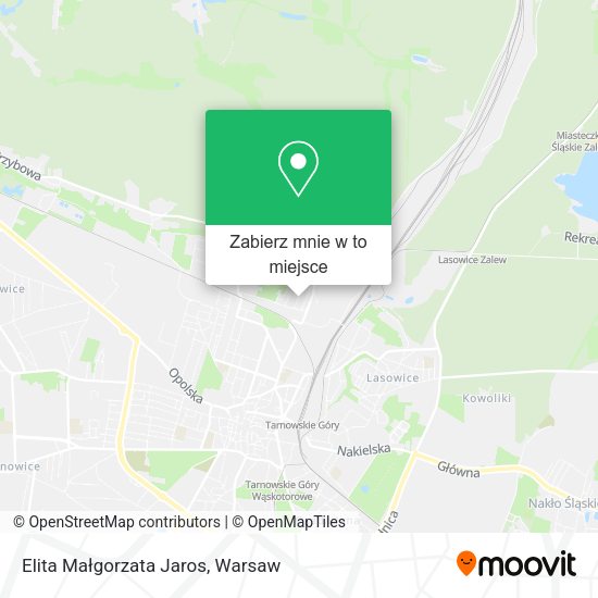 Mapa Elita Małgorzata Jaros