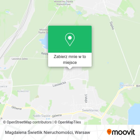 Mapa Magdalena Świetlik Nieruchomości