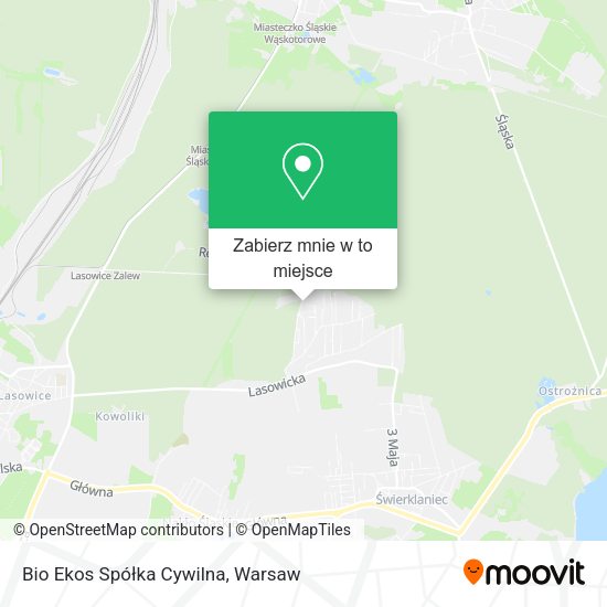 Mapa Bio Ekos Spółka Cywilna