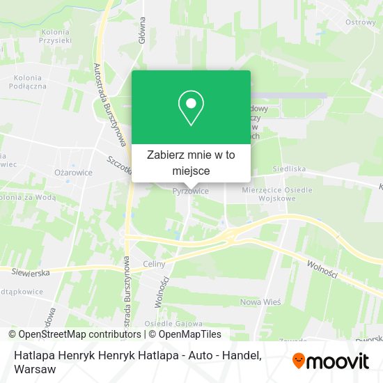 Mapa Hatlapa Henryk Henryk Hatlapa - Auto - Handel