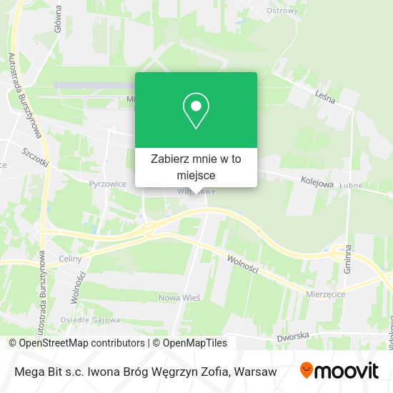 Mapa Mega Bit s.c. Iwona Bróg Węgrzyn Zofia