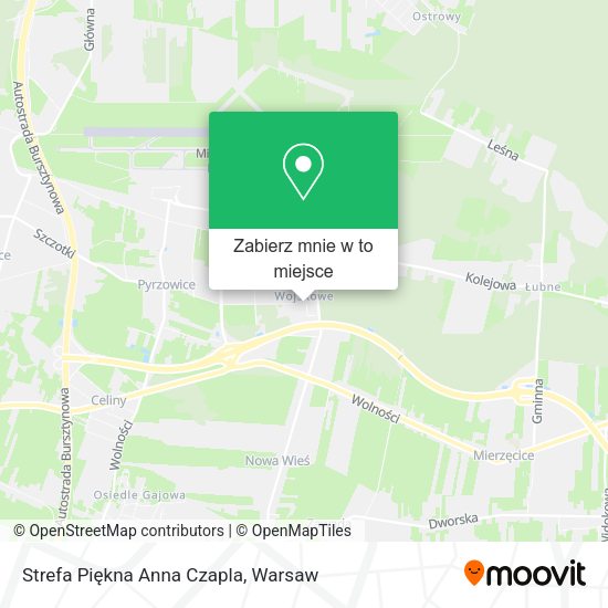 Mapa Strefa Piękna Anna Czapla