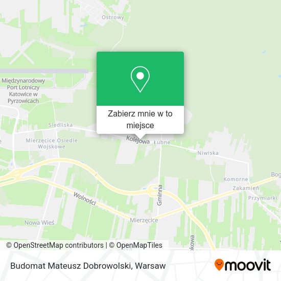 Mapa Budomat Mateusz Dobrowolski