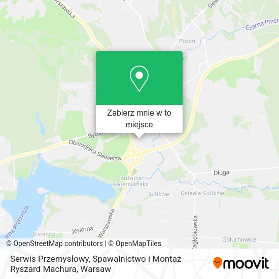 Mapa Serwis Przemysłowy, Spawalnictwo i Montaż Ryszard Machura