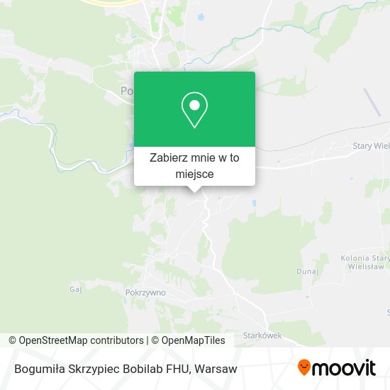 Mapa Bogumiła Skrzypiec Bobilab FHU