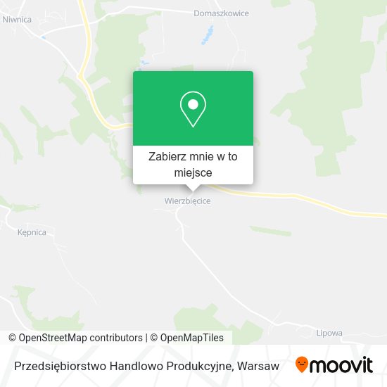 Mapa Przedsiębiorstwo Handlowo Produkcyjne