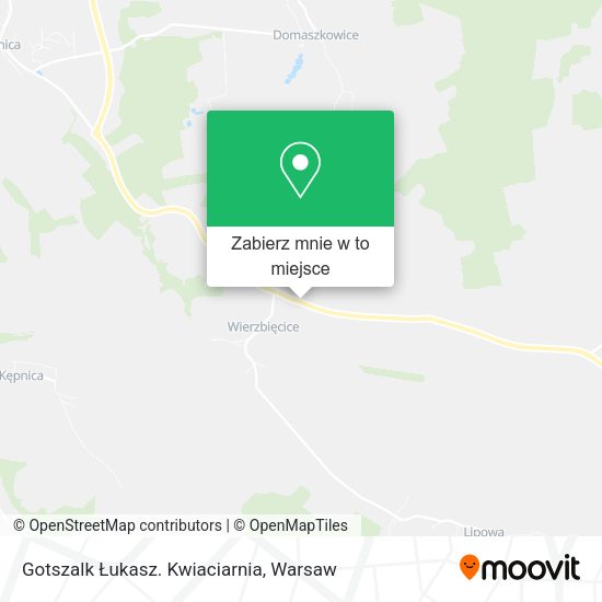 Mapa Gotszalk Łukasz. Kwiaciarnia