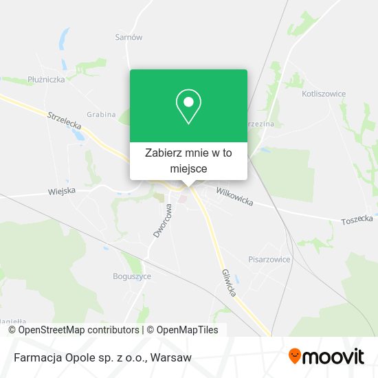 Mapa Farmacja Opole sp. z o.o.