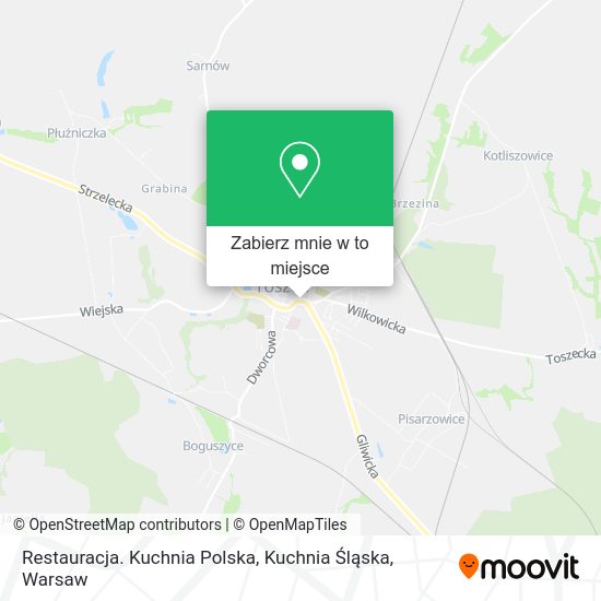 Mapa Restauracja. Kuchnia Polska, Kuchnia Śląska