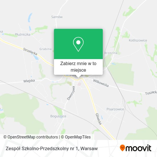 Mapa Zespół Szkolno-Przedszkolny nr 1