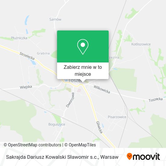 Mapa Sakrajda Dariusz Kowalski Sławomir s.c.